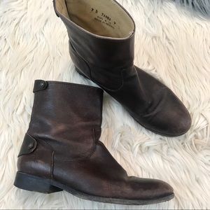 Frye leather boots